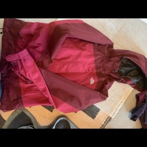 North Face brand outer and inner shell